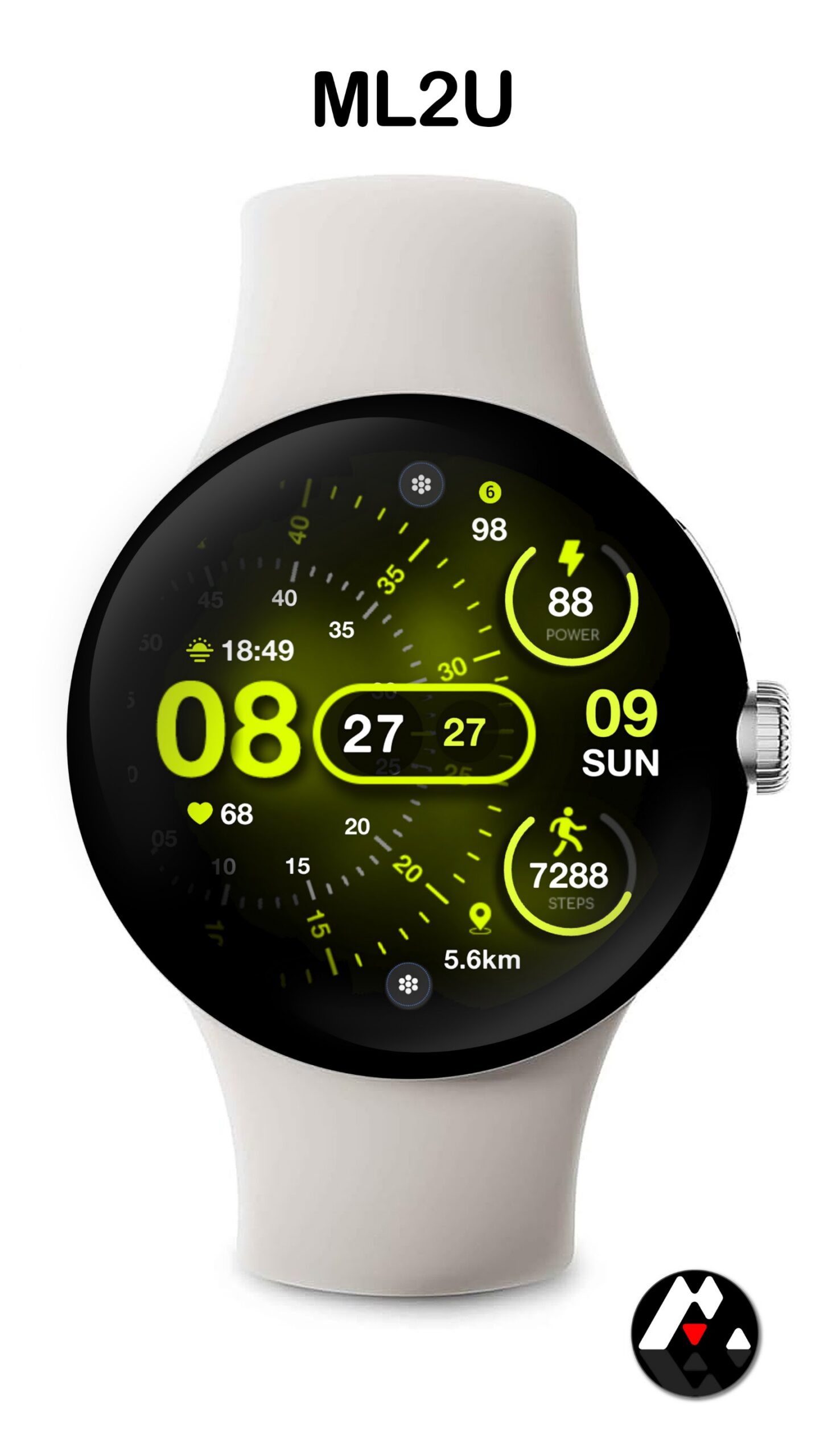 ML2U 215 Watch Face Android Screenshot 4