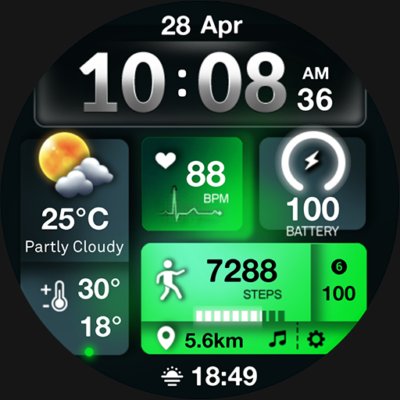 ML2U 241 Watch Face Android Screenshot