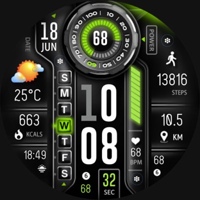 ML2U 275 Watch Face Android Screenshot