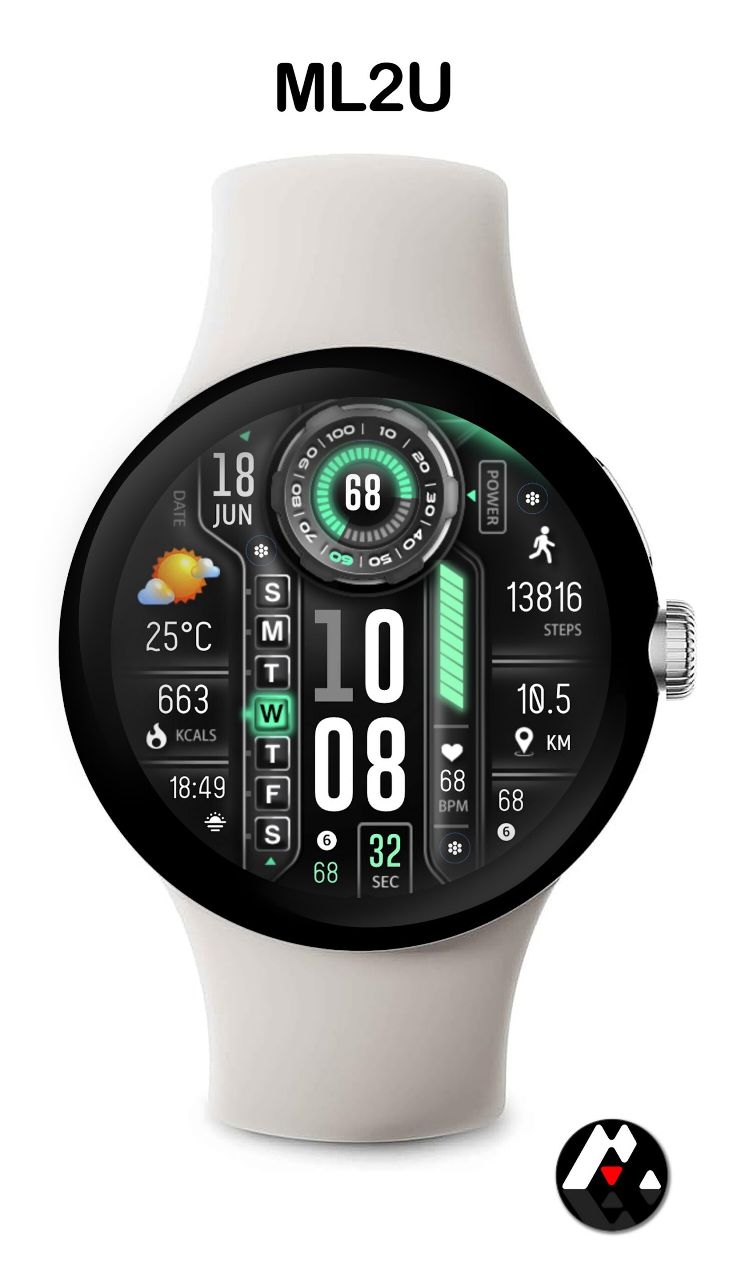 ML2U 275 Watch Face Android Screenshot 2