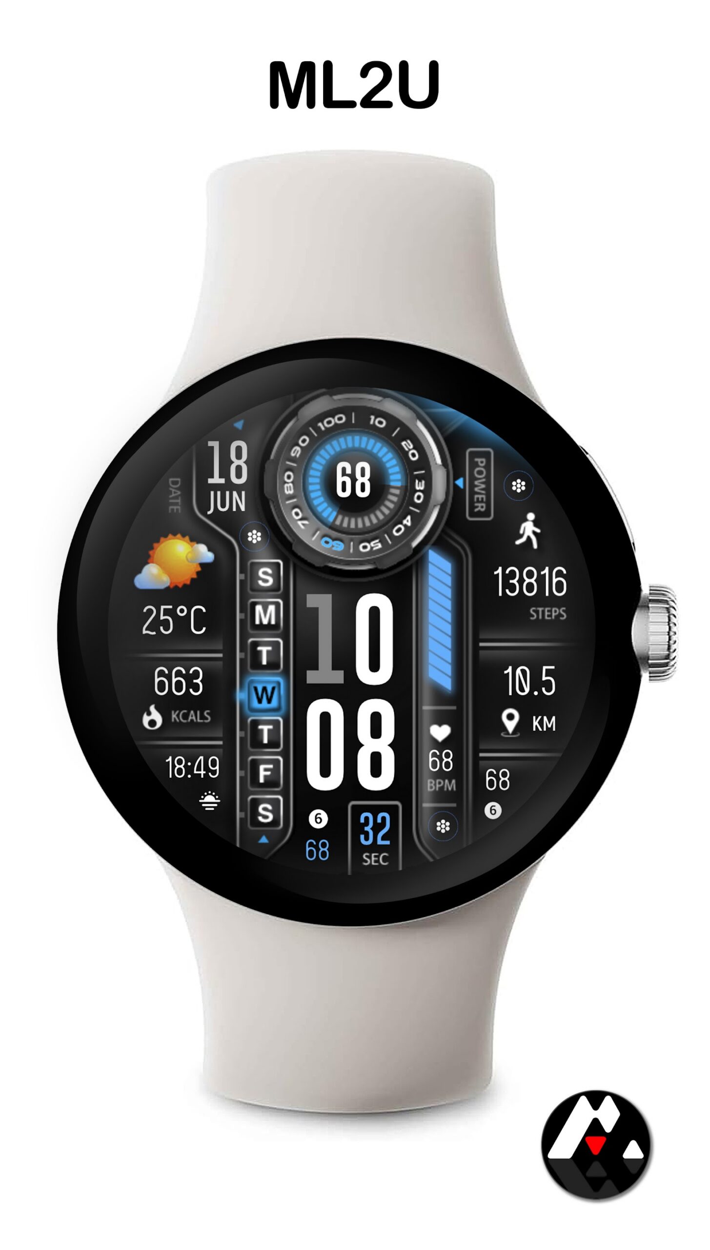 ML2U 275 Watch Face Android Screenshot 4