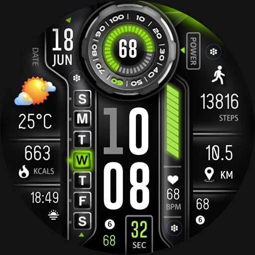 ML2U 275 Watch Face Android Screenshot