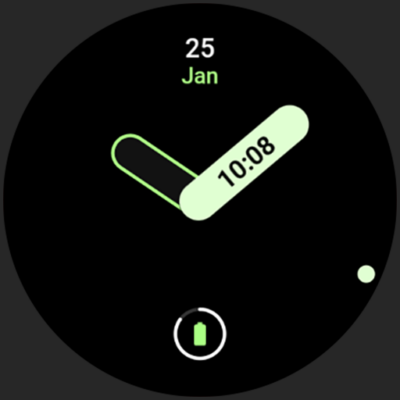 MNML Analog: Watch face Android Screenshot