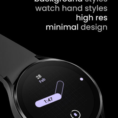 MNML Analog: Watch face Android Screenshot 3