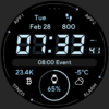 Marine Digital: Watch face Android Screenshot