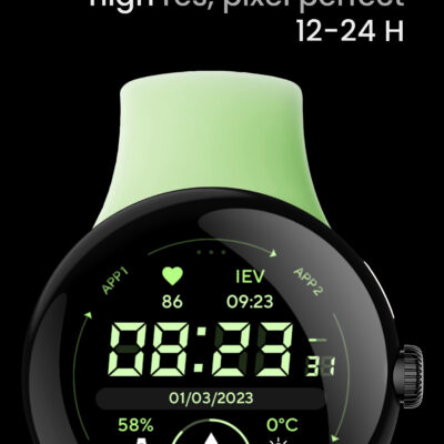 Marine Digital: Watch face Android Screenshot 3
