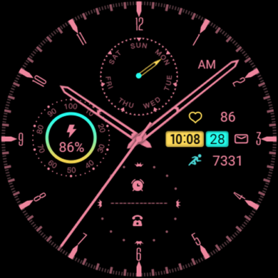Minimalist Fashion ZKin Watch Android Screenshot