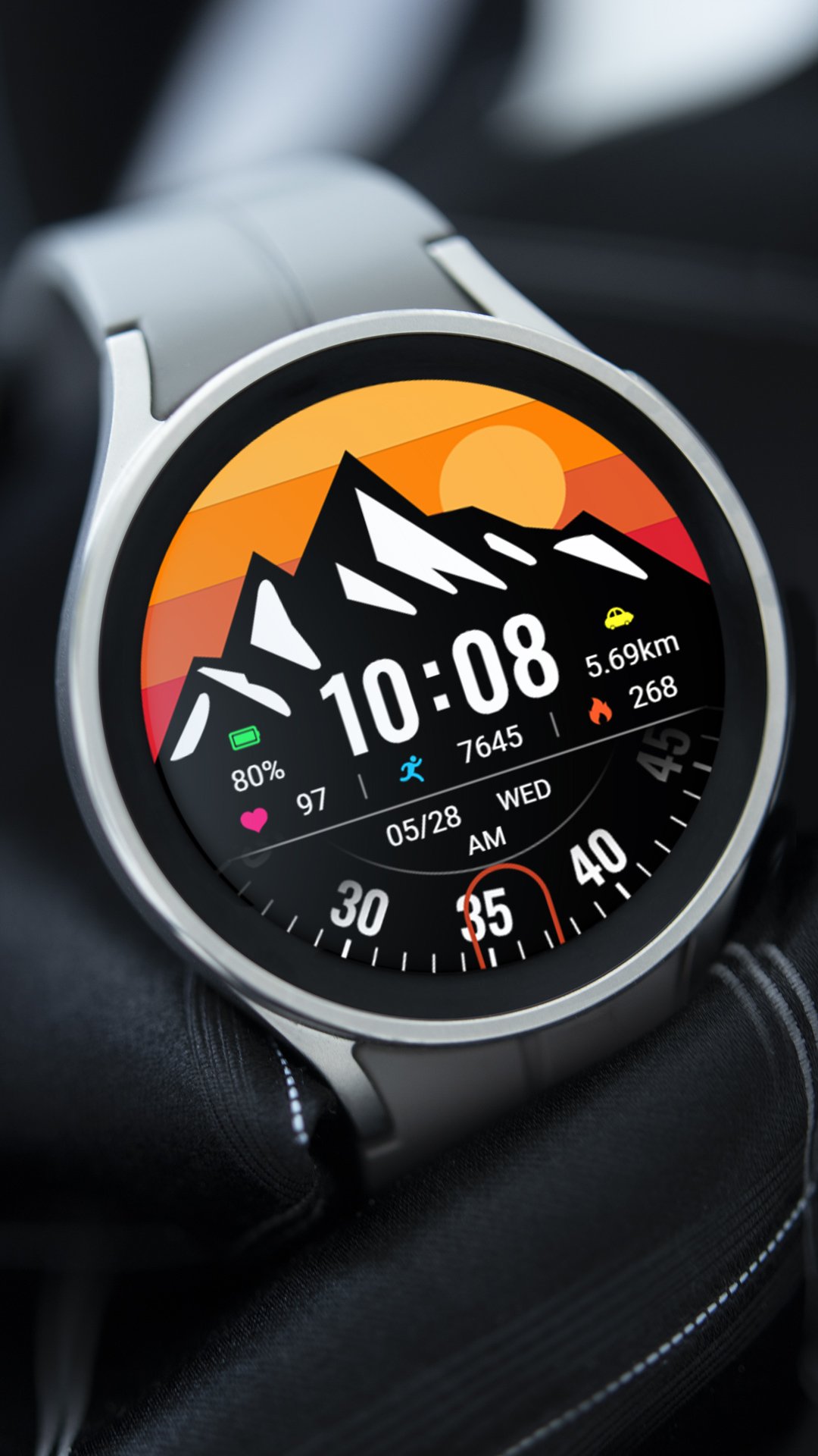 Mountain Turntable ZKin Watch Android Screenshot 3