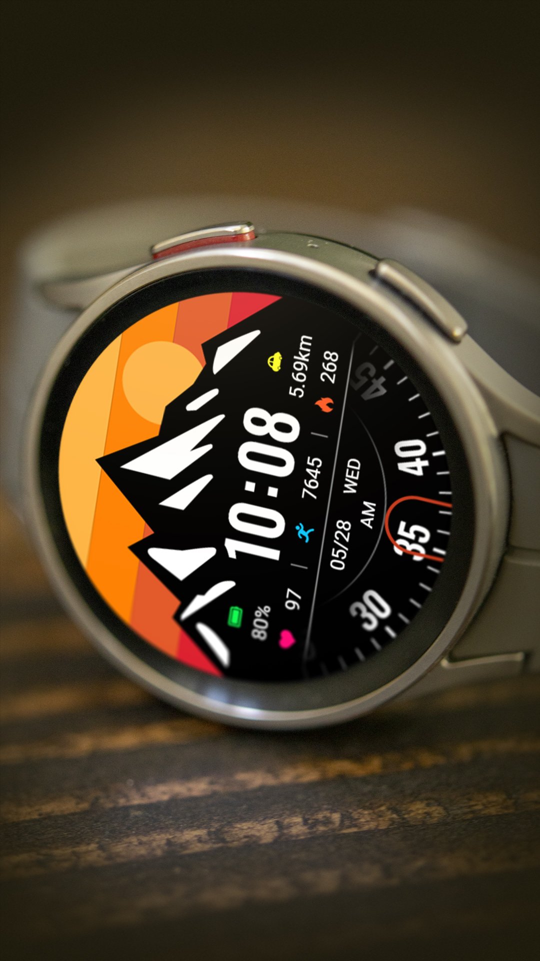 Mountain Turntable ZKin Watch Android Screenshot 4