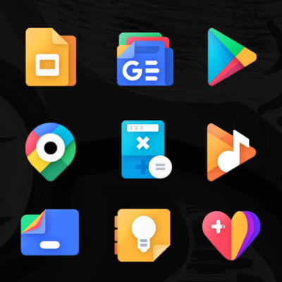 Moxy Shapeless Icon Pack Android Screenshot 2