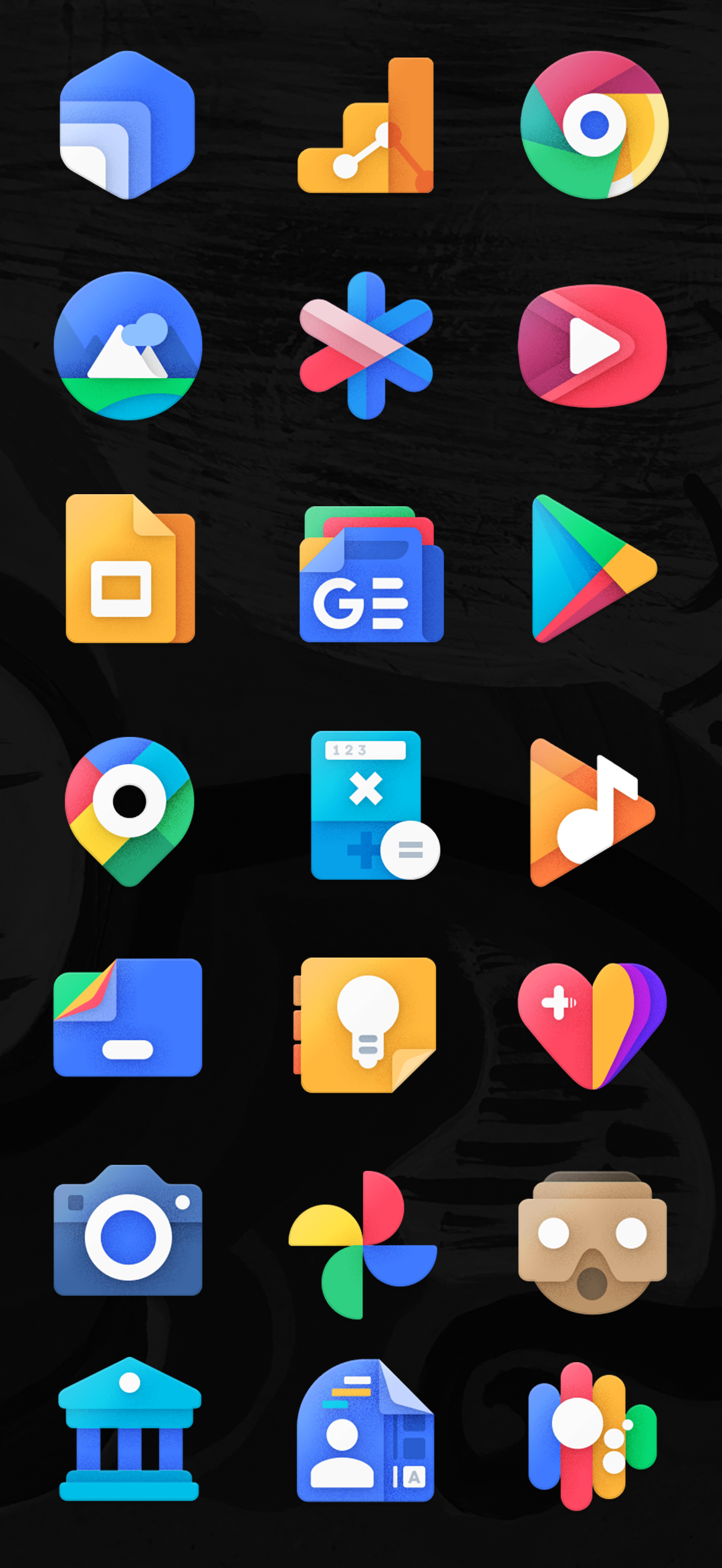 Moxy Shapeless Icon Pack Android Screenshot 2