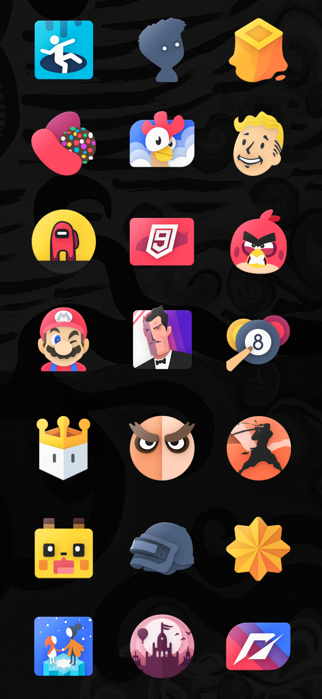 Moxy Shapeless Icon Pack Android Screenshot 3