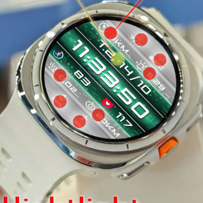 N-SPORT 680 Digital Watch Face Android Screenshot 4