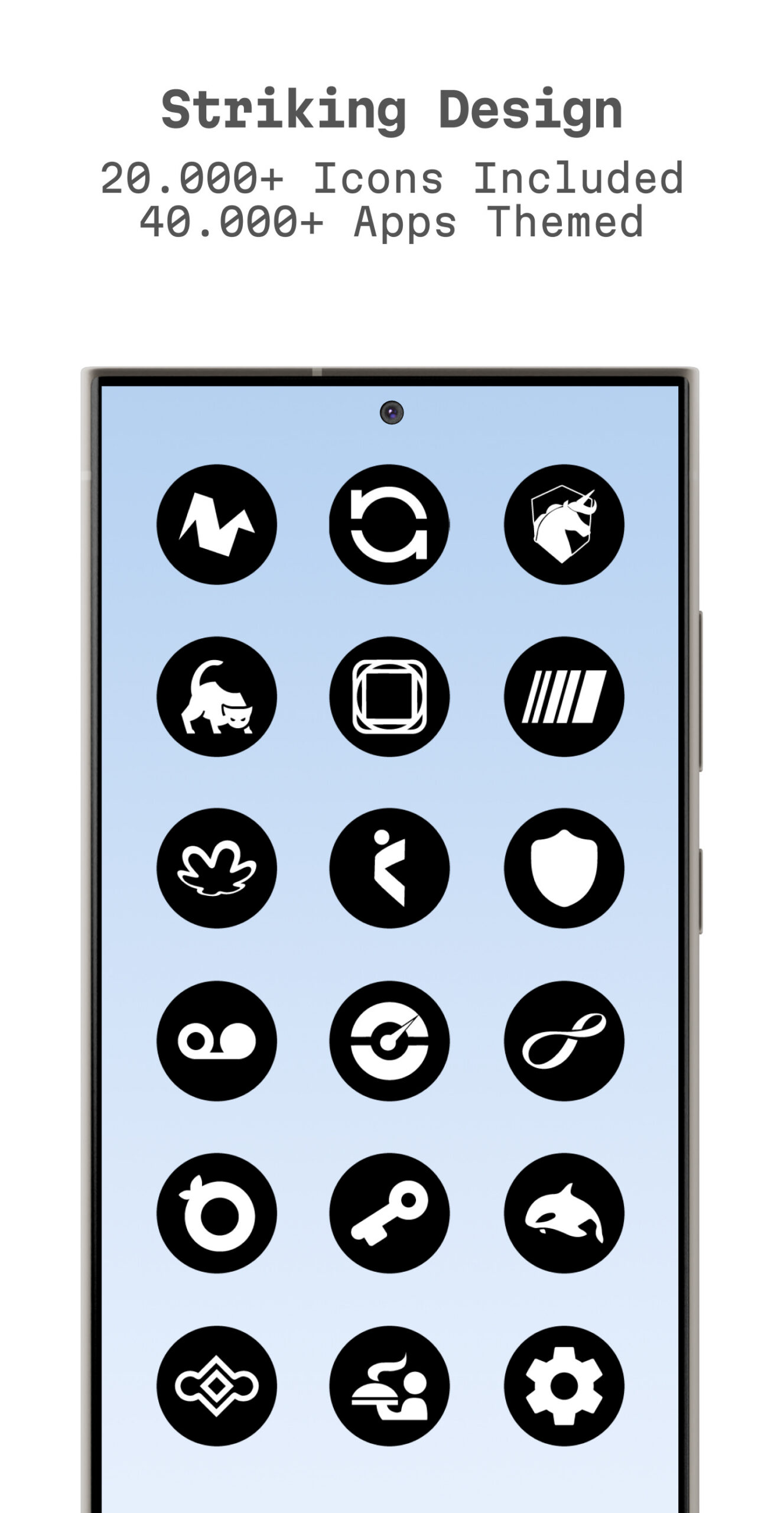 Nova OLED 17 Icon Pack Android Screenshot 3