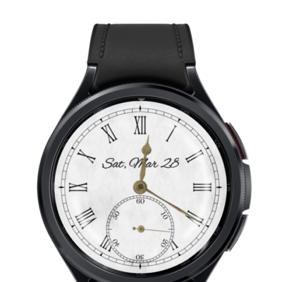 Old Style Watch Face Android Screenshot 2