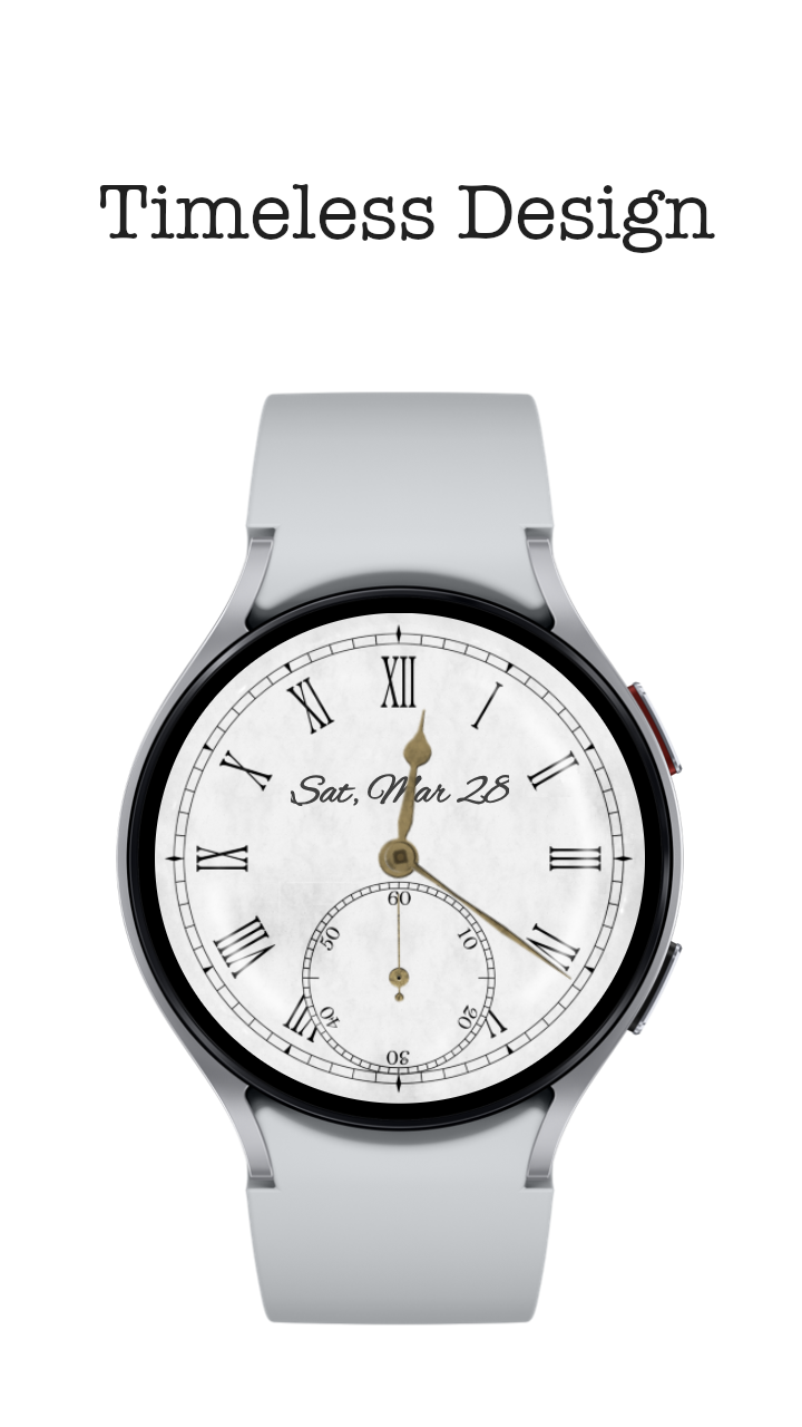 Old Style Watch Face Android Screenshot 3