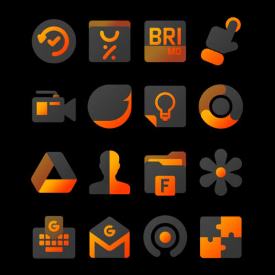 Orangediant - Icon Pack Android Screenshot 2