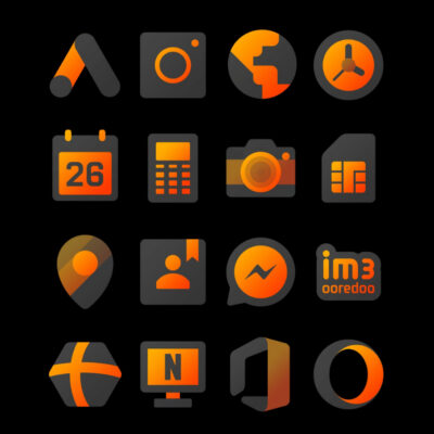 Orangediant - Icon Pack Android Screenshot 3