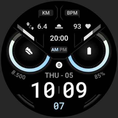 Owly Watch Face Android Screenshot