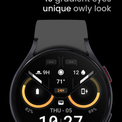 Owly Watch Face Android Screenshot 3