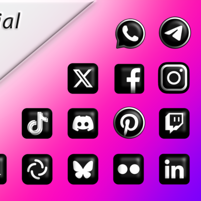 Oxigen Dark 3D - Icon Pack Android Screenshot 3