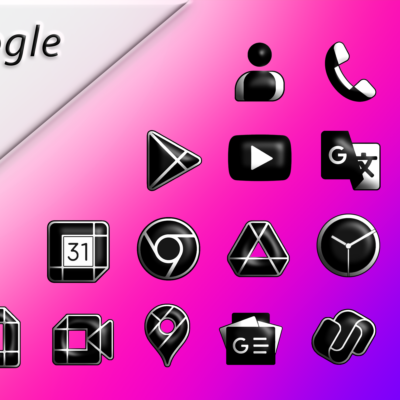 Oxigen Dark 3D - Icon Pack Android Screenshot 4