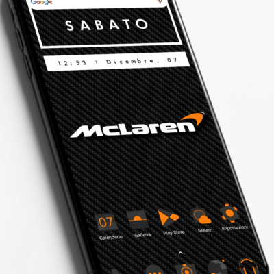 Oxigen McLaren - Icon Pack Android Screenshot 2