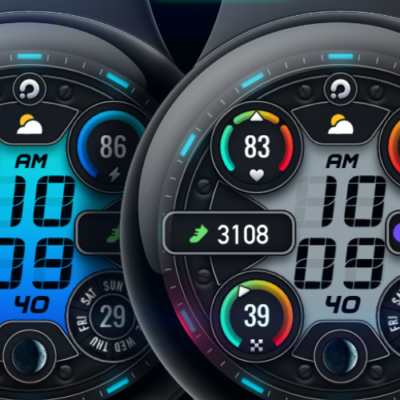 PRADO 74 Digital Watch Face Android Screenshot 2