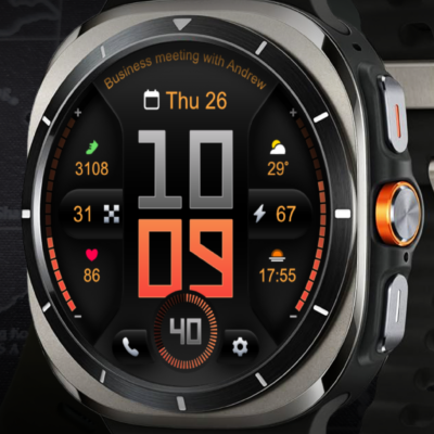 PRADO 76 Digital Watch Face Android Screenshot 3