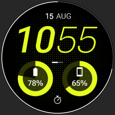 Pace 3: Watch face Android Screenshot