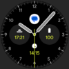 Pear Analog Watch Face Android Screenshot