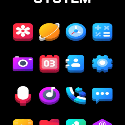 Pills 3D - Icon Pack Android Screenshot 3