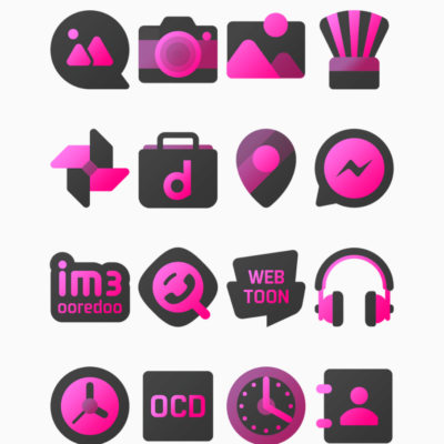 Pinkdiant - Icon Pack Android Screenshot 4