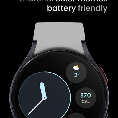 Pixel Analog Watch face Android Screenshot 3