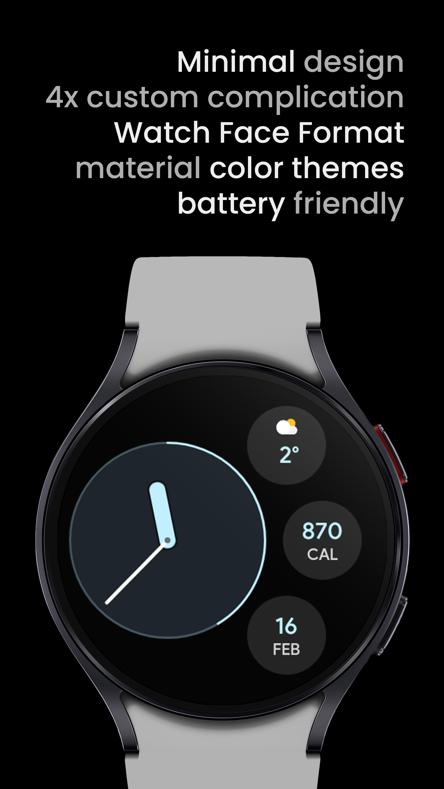 Pixel Analog Watch face Android Screenshot 3