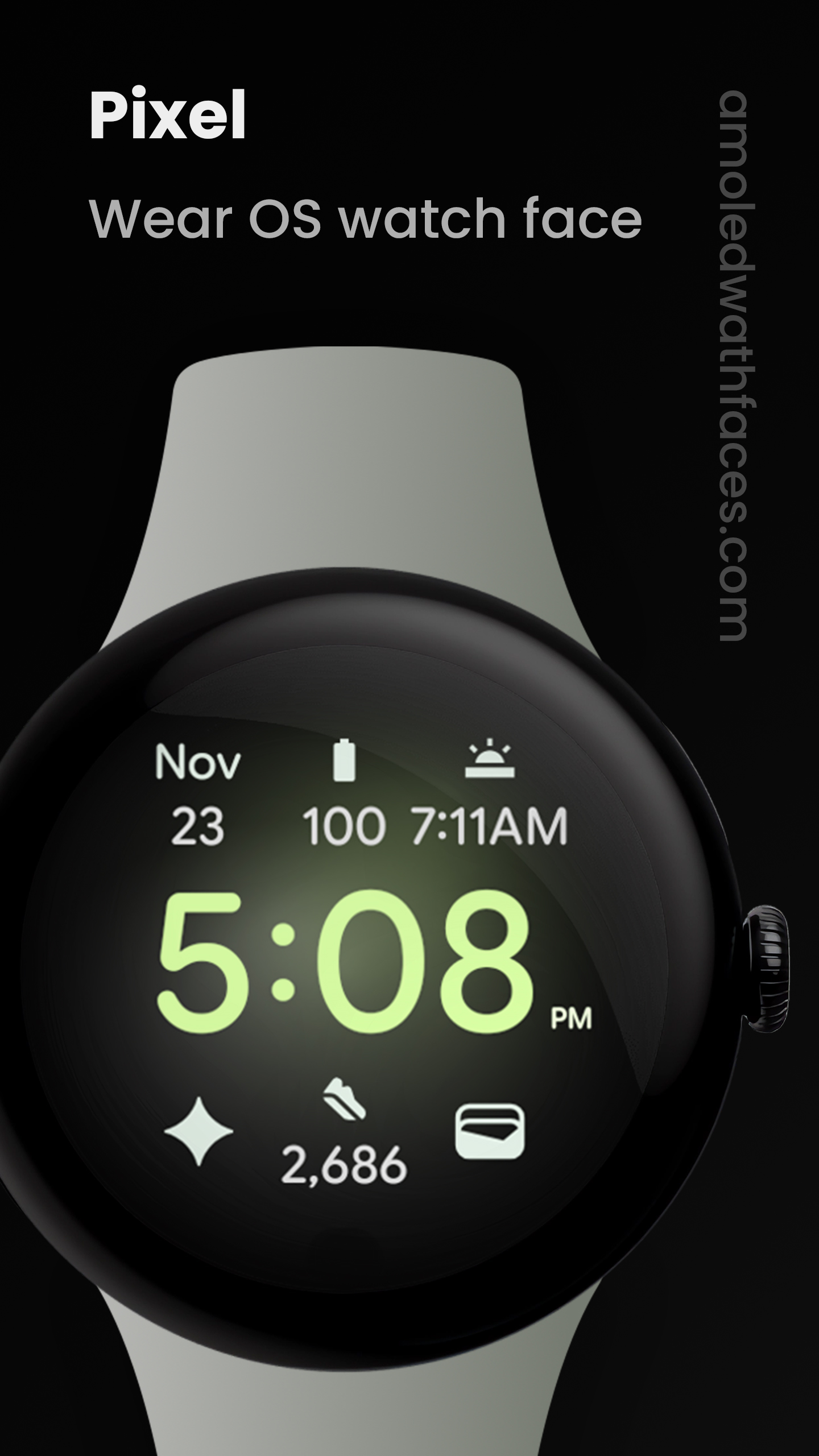 Pixel Watch Face Android Screenshot 2