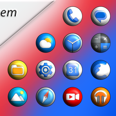 Pixly 3D - Icon Pack Android Screenshot 2