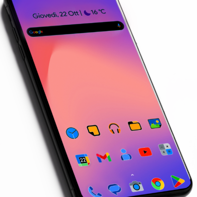 Pixly Limitless Fluo Icon Pack Android Screenshot 2