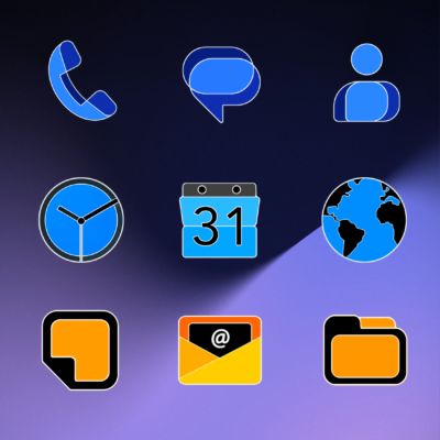 Pixly Limitless Fluo Icon Pack Android Screenshot 3