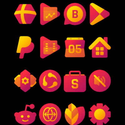 Red Carpet - Icon Pack Android Screenshot 3