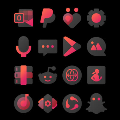 Rediant - icon Pack Android Screenshot 4