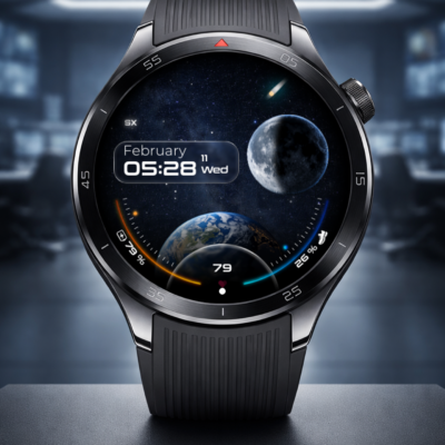 SXZ Space Watch Face Android Screenshot 3