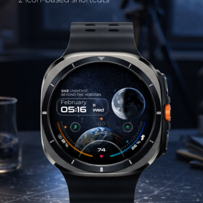 SXZ Space Watch Face Android Screenshot 4