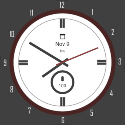 Sapphire Watch Face Android Screenshot