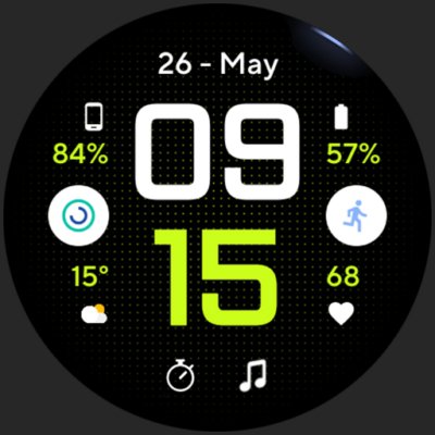 Sport B: Watch face Android Screenshot
