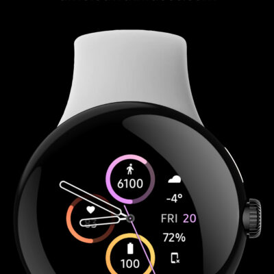 Sporty Analog Watch Face Android Screenshot 4