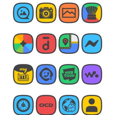 Squircle Dark - Icon Pack Android Screenshot 4
