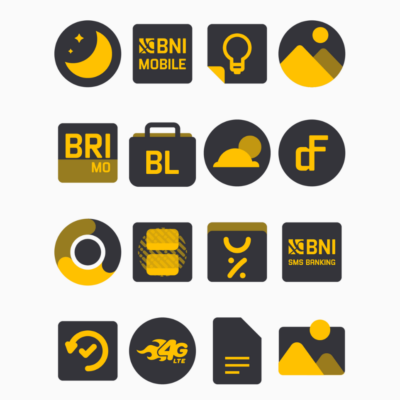 Star - Yellow Icon Pack Android Screenshot 2