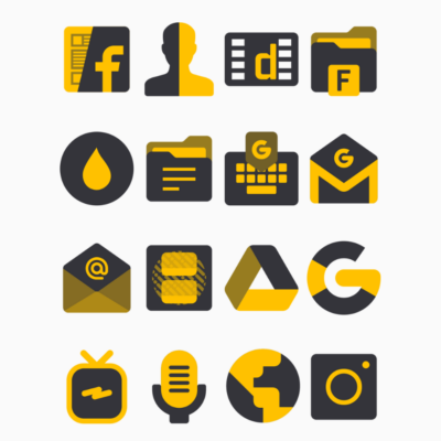Star - Yellow Icon Pack Android Screenshot 3