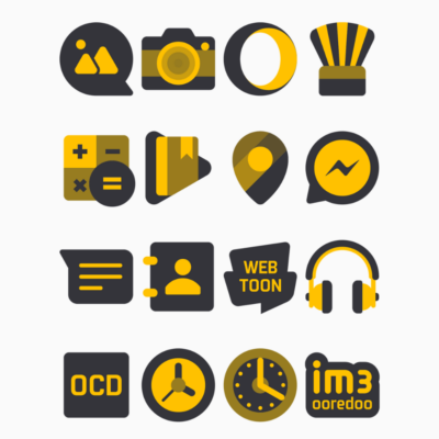 Star - Yellow Icon Pack Android Screenshot 4
